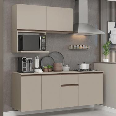 Imagem de Armário De Cozinha Compacta 180 Cm Suspensa Crema Nice Madesa 03