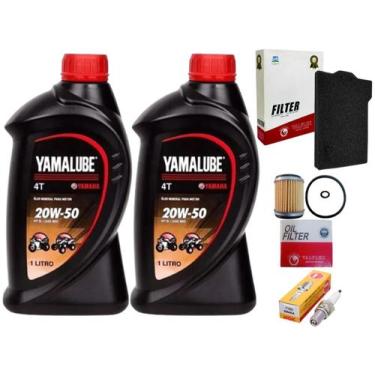 Imagem de Revisão Yamaha Fazer 250 07 Á 15 Gasolina Filtro, Óleo, Vela - Valflex