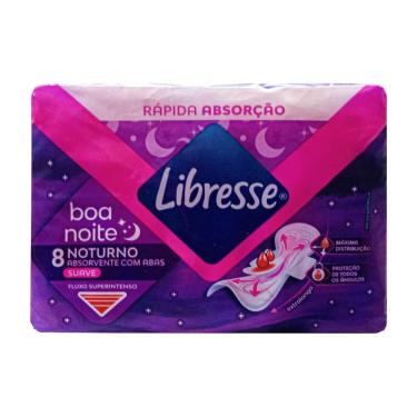Imagem de Absorvente Libresse Noturno Regular C/08 Un