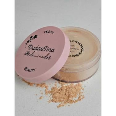 Imagem de Pó Solto Iluminador Duda e Tina Capuccino Glow 10g – Brilho Sutil e Acetinado | Efeito Glow Natural | Vegano e Cruelty-Free