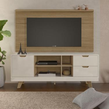 Imagem de Conjunto Sala de Estar: Rack Michigan + Painel Slim