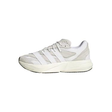 Imagem de adidas Tênis masculino Lightblaze, Branco cristal/branco/cinza, 41