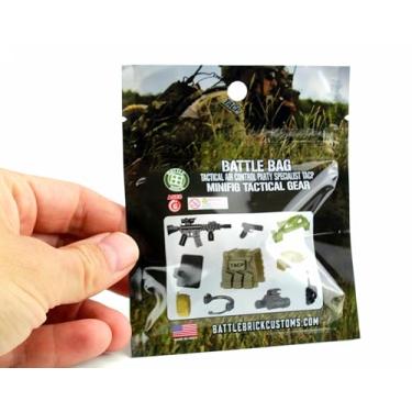 Imagem de Pacote de armas TACP Battle Brick Battle Bag compatível com miniaturas Lego