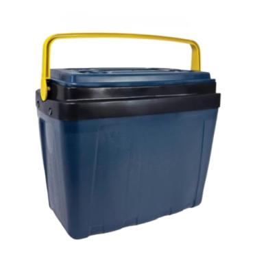 Imagem de Cooler Caixa Térmica 34 Litros com Tampa Porta Copos – ideal praia, festa e churrasco