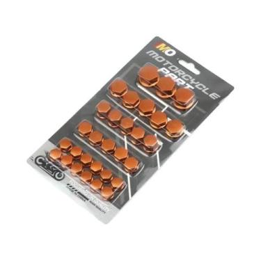 Imagem de Capas Coloridas Para Parafusos 30pcs Acessórios De Decoração Para Modi