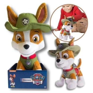 Imagem de Pelúcia Patrulha Canina Tracker 30 Cm Original Sunny
