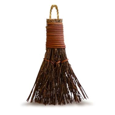 Imagem de Vassoura perfumada com especiarias de abóbora de 7,6 cm (1 pacote) - Vassoura decorativa de bruxa para proteção de porta e decoração de Halloween