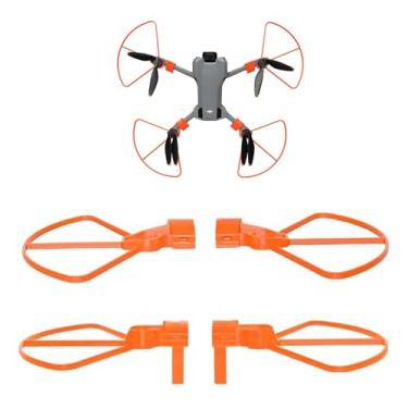 Imagem de Protetor de hélice compatível com DJI Mini 5 Pro, protetor anticolisão com trem de pouso, anel de pára-choques anticolisão protetor de lâmina compatível com acessórios DJI Mini 5 Pro