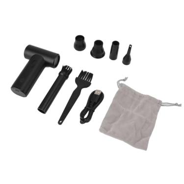 Imagem de QANYEGN Espanador de ar comprimido, espanador de ar elétrico de 110000rpm, soprador de ar comprimido recarregável para câmeras de teclado de computador de carro