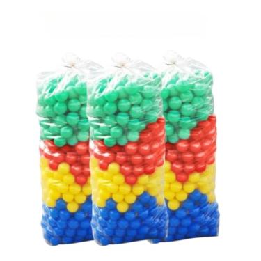 Imagem de Bolinhas para Piscina Infantil | Bolinha Plástica Colorida para Piscina de Bolinha 76 mm(20)