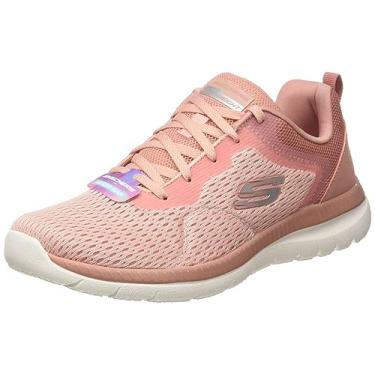Imagem de Tênis Bountiful-Quick Path, Skechers, Feminino, Rose, 38
