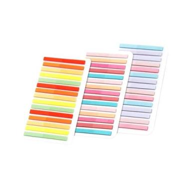 Imagem de Notas Adesivas Fluorescentes Coloridas Transparentes 3000 Folhas Marca