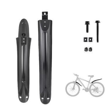 Imagem de Para-lama traseiro para bicicleta de estrada com lanterna traseira, compatível com rodas de 26/27,5/29 polegadas, para bicicletas de montanha (MTB). Acessórios para ciclismo.(MTB Front Rear Set)