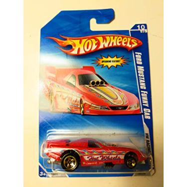 Imagem de Hot Wheels 2010 Ford Mustang Funny Car HW Racing 10/10 RED #158