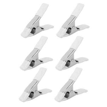 Imagem de 6un Prendedores Vestido, 10,6cm Prendedores Ajuste de Vestido Duráveis Grampo Fixos para Roupas de Noiva para Costureiras Manequins Vendedores Estilistas e Fotógrafos