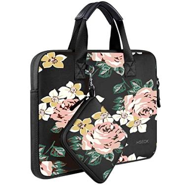 Imagem de Capa elástica para laptop de 11,6 12,9 e 13 polegadas com bolsa pequena compatível com MacBook Air de 13 polegadas M4/M3/M2/M1, Mac Pro M2/M1, iPad 13 12,9, XPS 13 e a maioria dos notebooks de 11,6