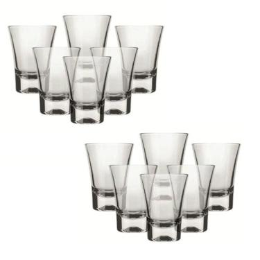 Imagem de Conjunto de Copos Dose Shot Olé Caninha 12 Unidades 60ml Nadir