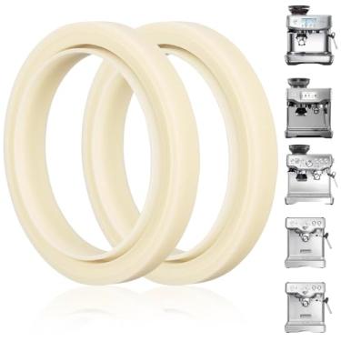Imagem de Junta de anel de vapor de silicone de 54 mm, 2 peças para máquina de café expresso Breville 878/870/860/880/810/840/450/500 e Sage 878/875/880/870/810/500, acessórios de peças de reposição de junta