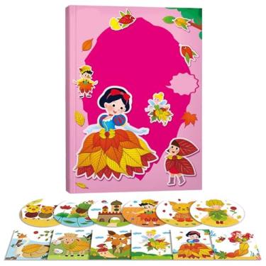 Imagem de Kits de artesanato de folhas de para crianças | Brinquedo educativo interativo 3D divertido | Atividades pré-escolares de | para festa de , sala de aula, jardim de infância, parque