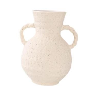 Imagem de Generic Vaso de cerâmica para flores, ornamento de mesa, decorativo, moderno, versátil, estilo fazenda, jarro para casa, estante de livros.