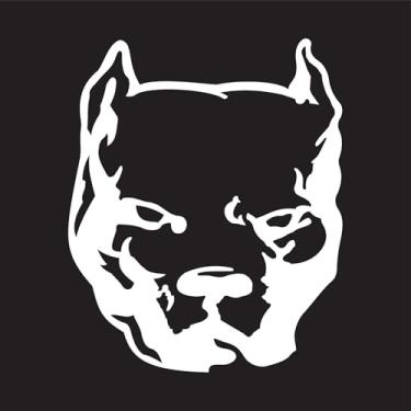 Imagem de Adesivo Pitbull Jiu-jitsu para Moto Carro Capacete Decoração Jiu-Jiteiro Arte Marcial Mma Jiu Jitsu Luta (BRANCO, 33x40,1cm)