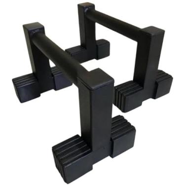 Imagem de Parallettes de 30 cm Antideslizante, Par de Barras Paralelas de Chão, Estável para Calistenia e Ginástica