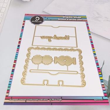 Imagem de Alinacutle 1 peça de molde de corte de metal para fazer cartões feitos à mão, álbum de recortes, presente de papel, decoração de férias, modelo feito à mão - alinacutle (Rolodex Die Cut)