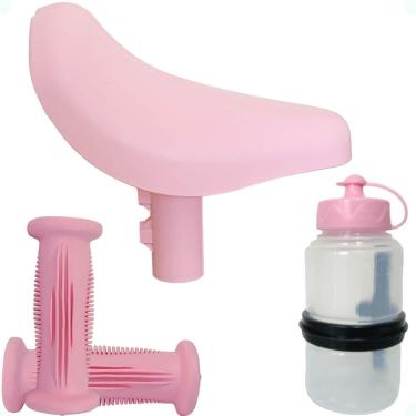 Imagem de Kit selim Garrafinha Punho Para Bicicleta do Aro 12 Nathor-Unissex