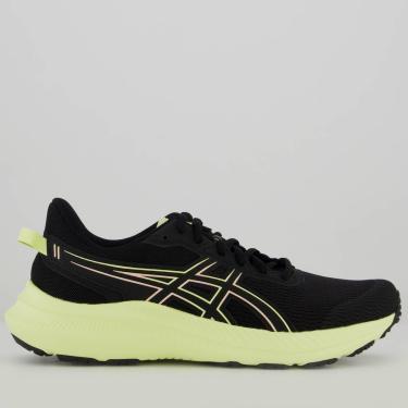 Imagem de Tênis Asics Jolt 5 Feminino Preto e Amarelo-Masculino
