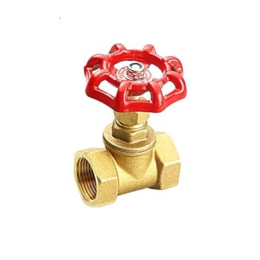 Imagem de PXNQMTJM Válvula globo de cobre corte 1/5.1 cm 3/10.2 cm 2.5 cm 1-1/10.2 cm PT rosca interna controlador de válvula de esfera de latão (Tamanho: 1/5.1 cm"), 0,5 polegada