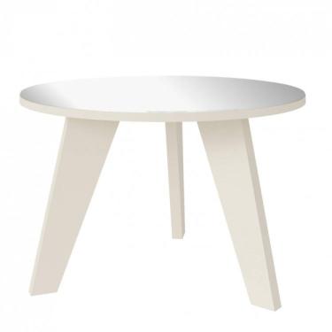 Imagem de Mesa De Centro Tampo Com Espelho Espanha Artely Off White