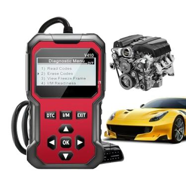 Imagem de Scanner de Diagnóstico Automotivo,Detector De Verificação De Códigos De Veículos Em 12 Idiomas | Detector de Falhas do Veículo,para Automóveis, Motor, Caminhão, Mecânico, Casa, Exterior, Garagem, Ofic