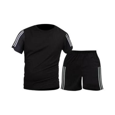 Imagem de Camiseta Masculina De Secagem Rápida Com Gola Redonda E Manga Curta Co