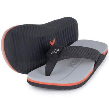 Imagem de Chinelo Kenner Nk6 Pro Masculino - Cinza e Preto, 43