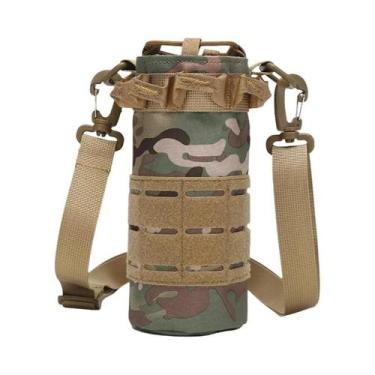 Imagem de Bolsa Tática De Nylon Molle Para Garrafa De Água, Suporte De Hidrataçã