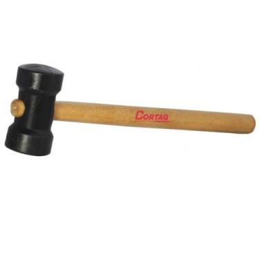 Imagem de Martelo Borracha 40mm Preto 61274 Cortag