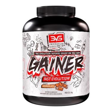 Imagem de Hipercalórico Gainer Fast Evolution 3kg Sabor    3VS Nutrition-Unissex