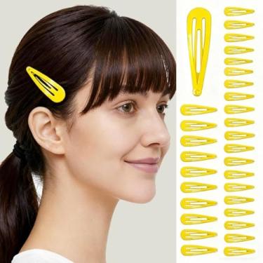 Imagem de Pacote com 40 grampos de cabelo, presilhas de cabelo em forma de gota d'água de aderência forte para mulheres, essenciais invisíveis em forma de U, cabelo grosso e fino para uso diário, acessórios de