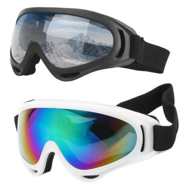 Imagem de Kit Óculos Snowboard Esqui Kitesurf Motocross Proteção Uv400-Unissex