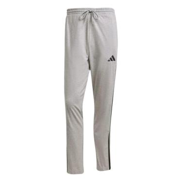 Imagem de Calça Adidas Moletom Single Jersey 3 Listras Masculina-Masculino