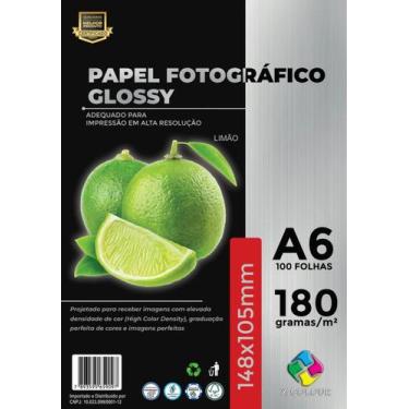 Imagem de 1000 folhas papel fotográfico glossy 180gr a6 - X-COLOUR