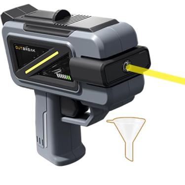 Imagem de SAZCIS Pistola de tiro de álcool com funil e manual de jogos de bebida, copo de tiro de bebida de 113 g, fluxo de longo alcance de 5 metros para despedida de solteiro, presentes de elefante branco