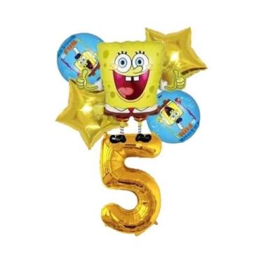 Imagem de Suprimentos Para Festa De Aniversário Do Bob Esponja E Patrick Estrela