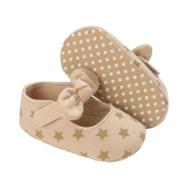 Imagem de Sapatos Casuais De Pelúcia Para Bebês Recém-Nascidos Com Laço, Confort