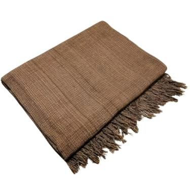 Imagem de Manta Multiuso 2.40x1.80 Mts Gigante Capa Protetora Manta para Sofá Decoração Quarto e Sala (CHOCOLATE)