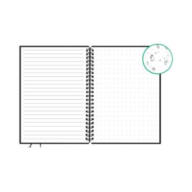 Imagem de Caderno Inteligente Apagável A5 B5 Com Papel Pautado, Bloco De Notas, 