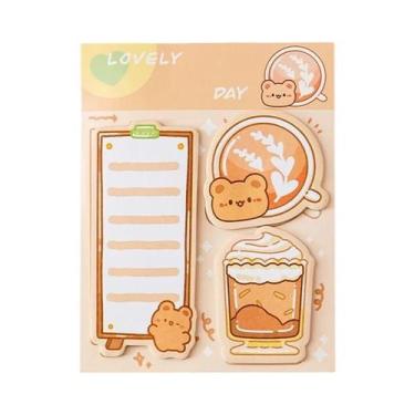 Imagem de Blocos De Notas Adesivos Criativos E Divertidos Com Desenhos Animados 