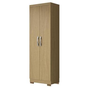 Imagem de Armário Multiuso 2 Portas New 2000192 Atacama com Pés Bronze- Aramóvei