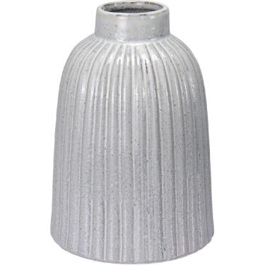 Imagem de VASO DECORATIVO ENFEITE CASA HOME&CO CERÂMICA 20x15x15cm MARFIM