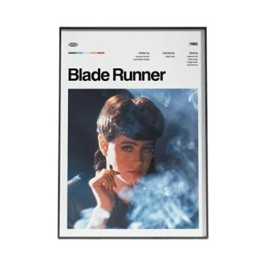 Imagem de Pôster De Lona Vintage Da Série De Filmes Clássicos Pulp Fiction E Kil